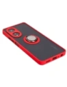 Buy Bizon Case Hybrid Ring Oppo A58 4G smoky with a red frame - BIZ3961 - {ean13} - Home Screen Store Europe