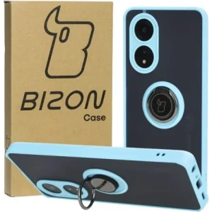 Kup Bizon Case Hybrid Ring Oppo A58 4G fumuriu cu un cadru bleu deschis - BIZ3962 - {ean13} - Sklep Home Screen
