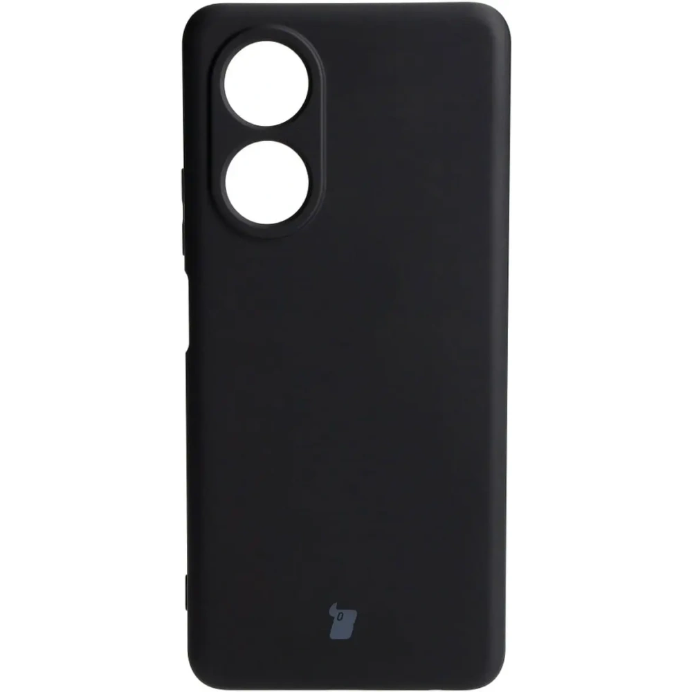 Etui Bizon Case Silicone do Oppo A58 4G czarne