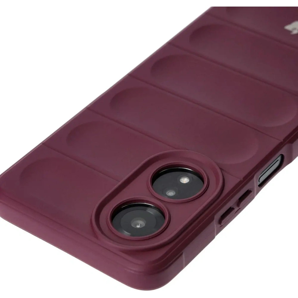 Pancerne etui Bizon Case Tur do Oppo A58 4G ciemnofioletowe