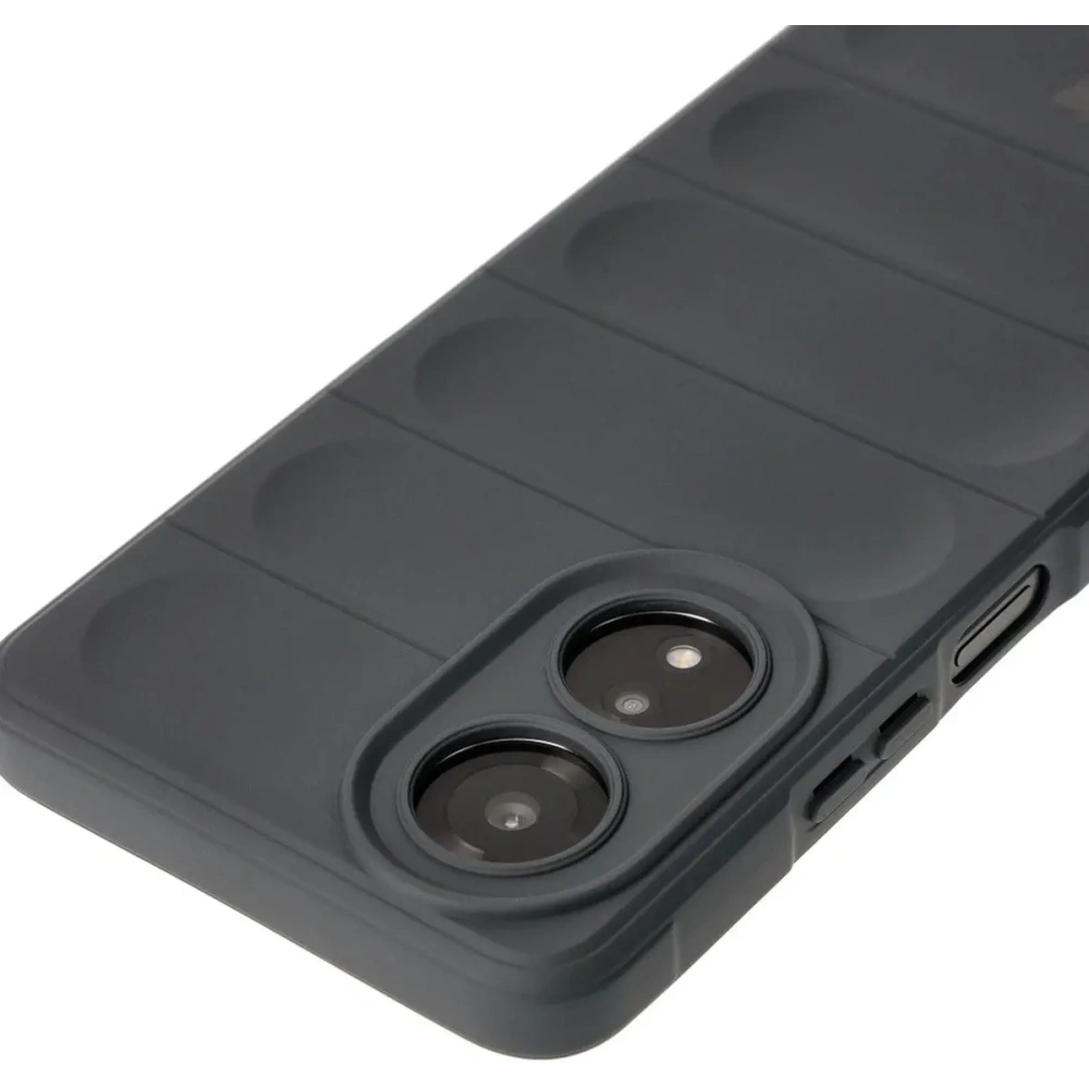 Pancerne etui Bizon Case Tur do Oppo A58 4G szare