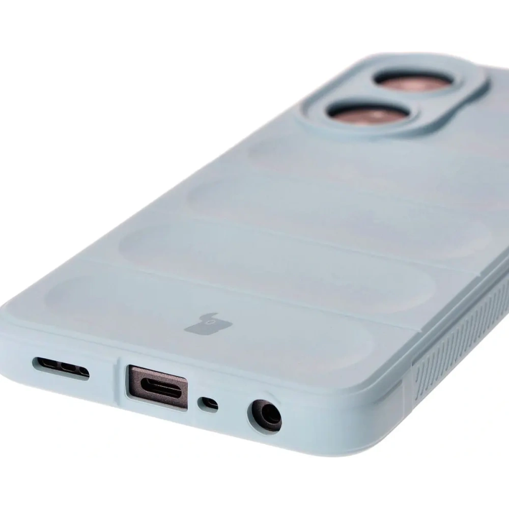 Pancerne etui Bizon Case Tur do Oppo A58 4G jasnoniebieskie