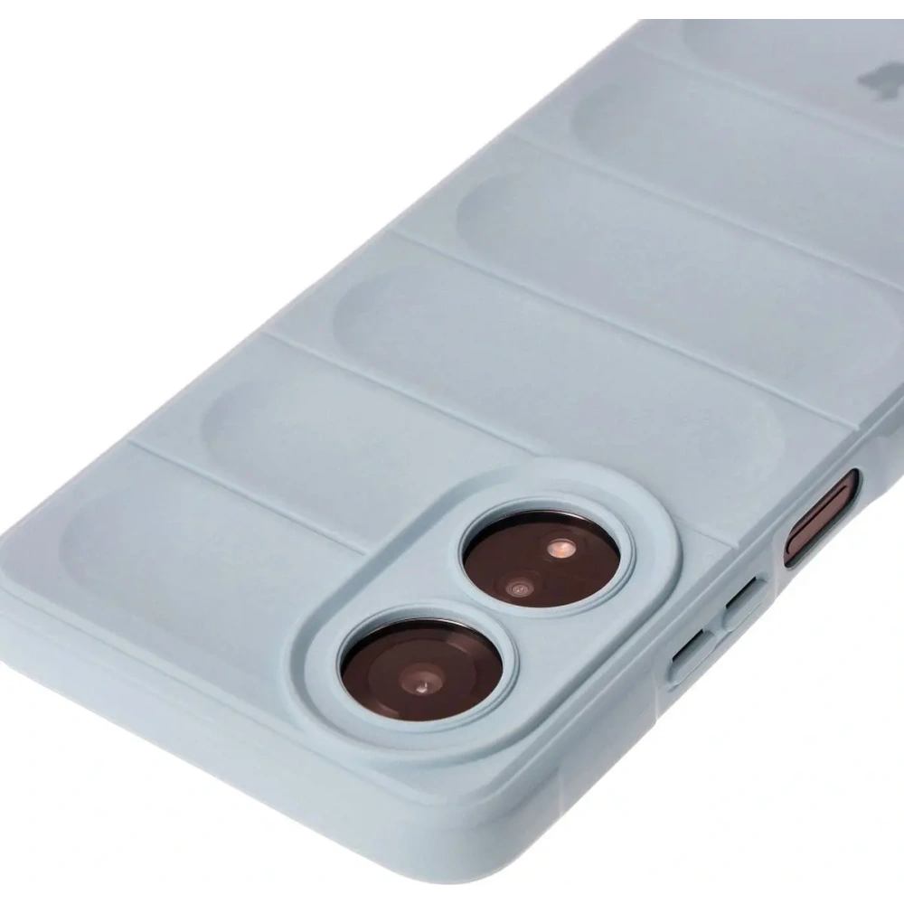 Pancerne etui Bizon Case Tur do Oppo A58 4G jasnoniebieskie