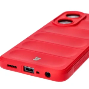 Pancerne etui Bizon Case Tur do Oppo A58 4G czerwone