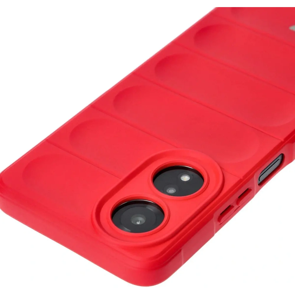 Pancerne etui Bizon Case Tur do Oppo A58 4G czerwone