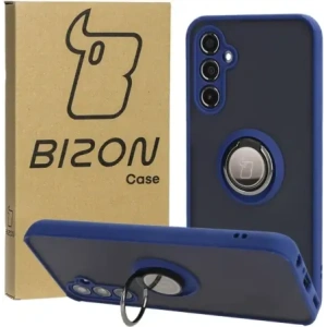 Kup Bizon Case Hybrid Ring Samsung Galaxy M34 5G fumuriu cu un cadru albastru închis - BIZ3975 - {ean13} - Sklep Home Screen