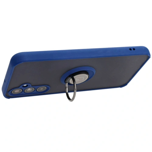 Kup Bizon Case Hybrid Ring Samsung Galaxy M34 5G rauchig mit einem navyblauen Rahmen - BIZ3975 - {ean13} - Sklep Home Screen