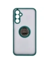 Kup Bizon Case Hybrid Ring Samsung Galaxy M34 5G fumurie cu un cadru verde închis - BIZ3976 - {ean13} - Sklep Home Screen