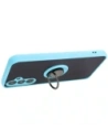 Kup Etui s úchopem na prst Bizon Case Hybrid Ring do Samsung Galaxy M34 5G kouřové s jasně modrým rámečkem - BIZ3977 - {ean13} - Sklep Home Screen