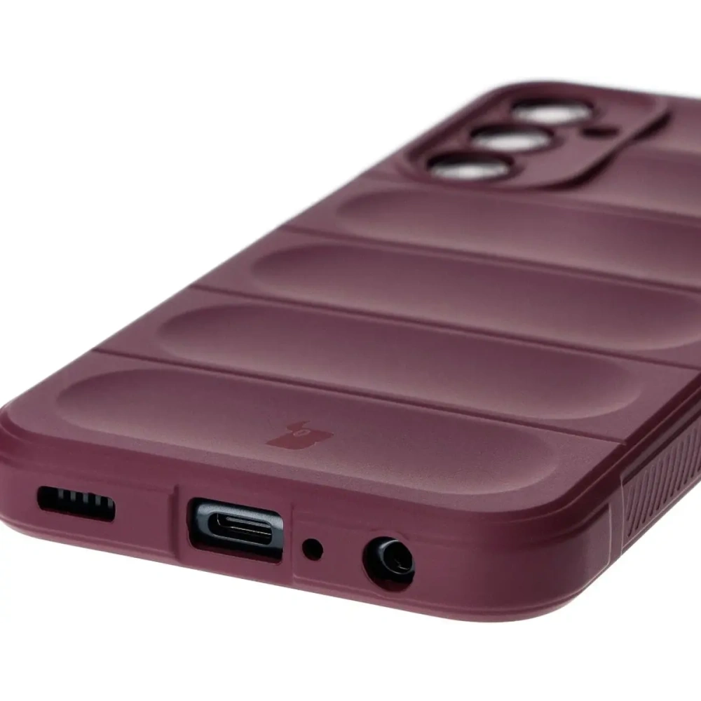 Pancerne etui Bizon Case Tur do Samsung Galaxy M34 5G ciemnofioletowe