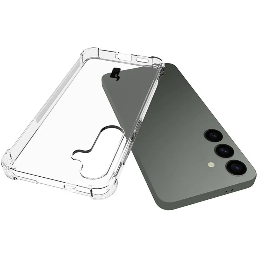 Elastyczne etui Bizon Case Salpa do Samsung Galaxy S24 przezroczyste