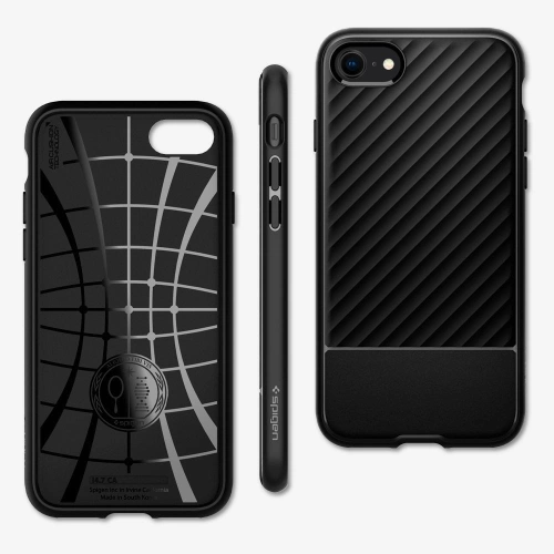 Kup Etui Spigen Core Armor Apple iPhone SE 2022/SE 2020/8/7 Matt Fekete - SPN1083BLK - {ean13} - Sklep Home Screen