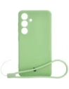 Buy Bizon Case Silicone Sq Samsung Galaxy S24 light green - BIZ3986 - {ean13} - Home Screen Store Europe