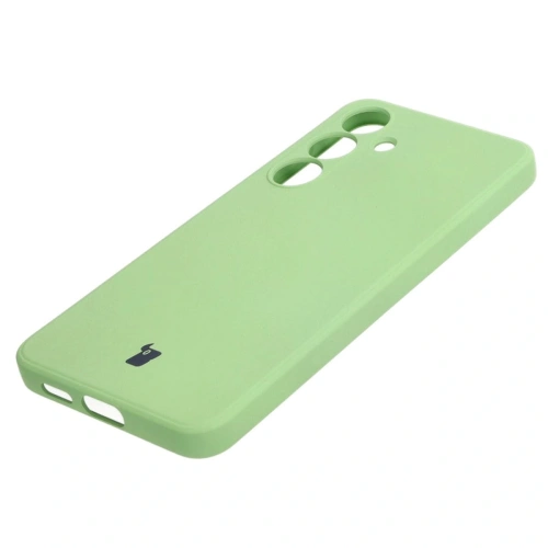 Buy Bizon Case Silicone Sq Samsung Galaxy S24 light green - BIZ3986 - {ean13} - Home Screen Store Europe