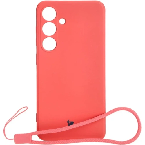 Kup Bizon Case Silicone Sq Samsung Galaxy S24 piszkos rózsaszín - BIZ3989 - {ean13} - Sklep Home Screen