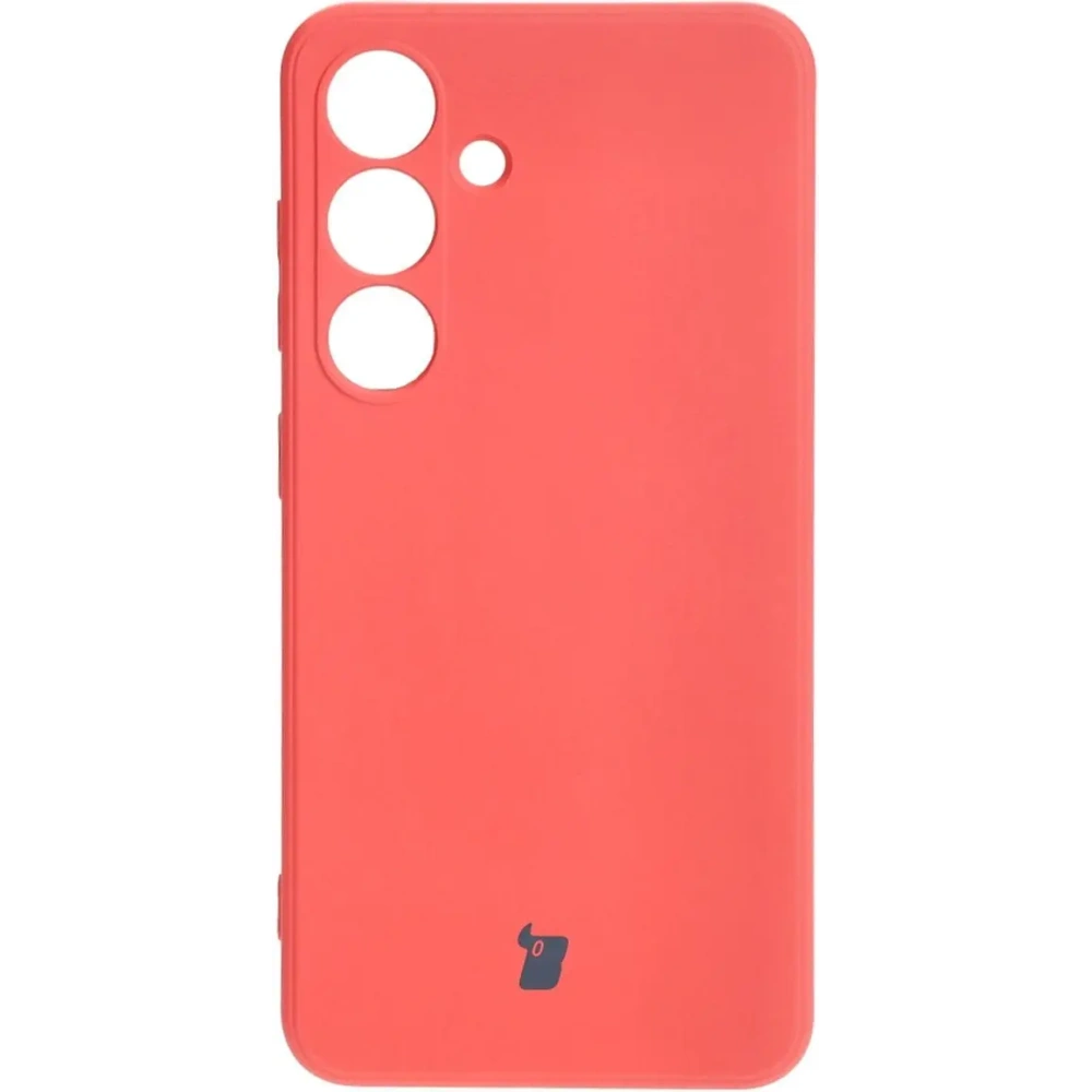 Etui Bizon Case Silicone Sq do Samsung Galaxy S24 brudny róż
