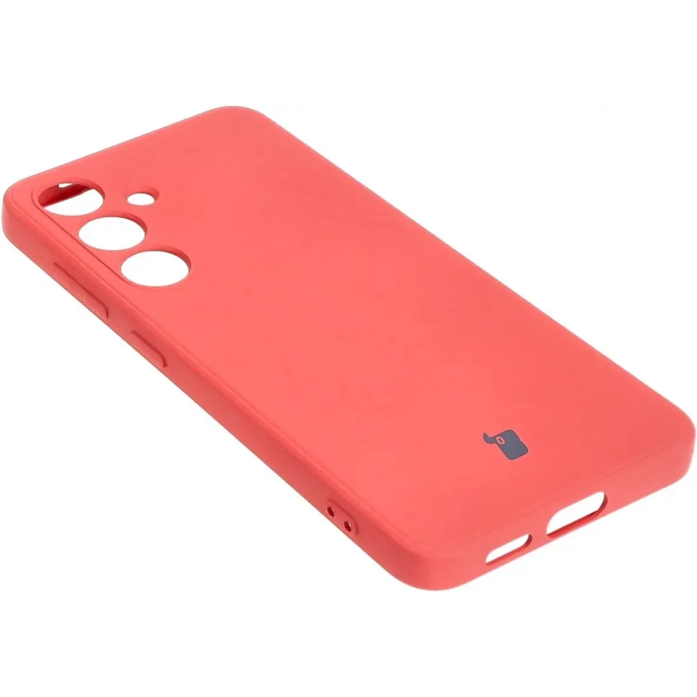 Etui Bizon Case Silicone Sq do Samsung Galaxy S24 brudny róż