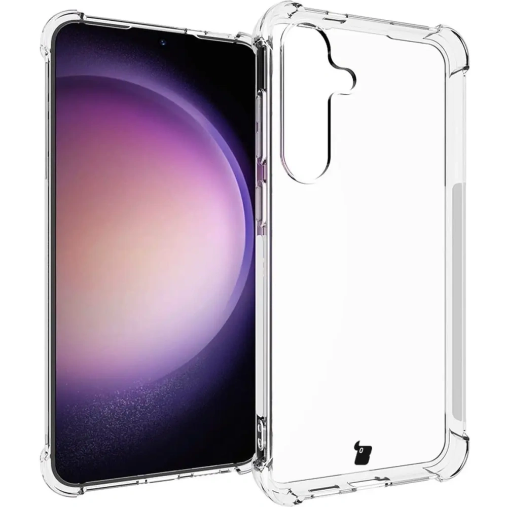 Elastyczne etui Bizon Case Salpa do Samsung Galaxy S24 Plus przezroczyste