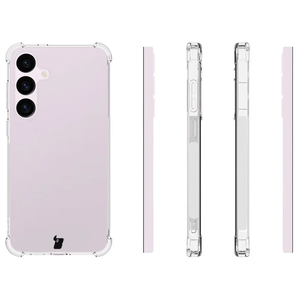 Elastyczne etui Bizon Case Salpa do Samsung Galaxy S24 Plus przezroczyste