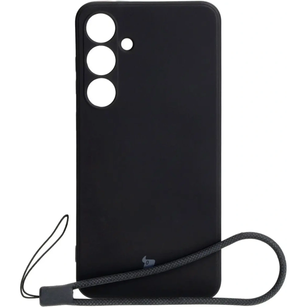 Etui Bizon Case Silicone Sq do Samsung Galaxy S24 Plus czarne