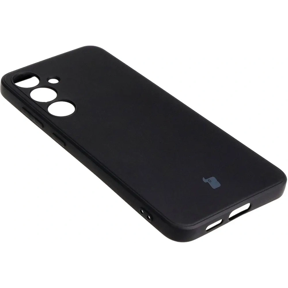 Etui Bizon Case Silicone Sq do Samsung Galaxy S24 Plus czarne