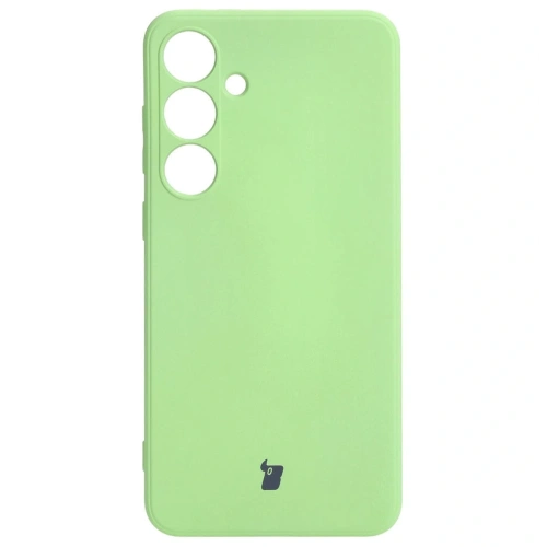 Kup Etui Bizon Case Silicone Sq do Samsung Galaxy S24 Plus jasnozielone - BIZ3992 - {ean13} - Sklep Home Screen