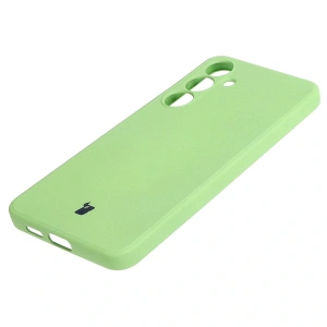 Etui Bizon Case Silicone Sq do Samsung Galaxy S24 Plus jasnozielone