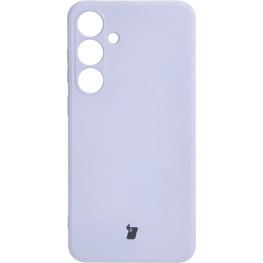 Etui Bizon Case Silicone Sq do Samsung Galaxy S24 Plus jasnofioletowe