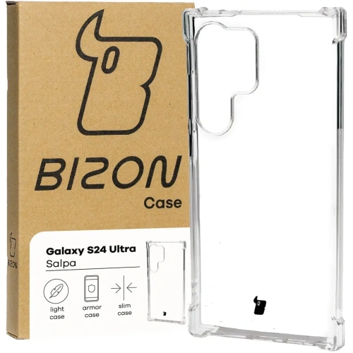 Kup Elastické pouzdro Bizon Case Salpa pro Samsung Galaxy S24 Ultra průhledné - BIZ3996 - {ean13} - Sklep Home Screen