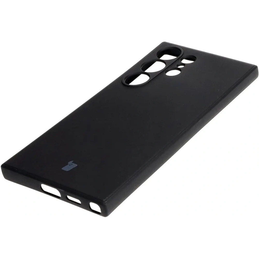 Etui Bizon Case Silicone Sq do Samsung Galaxy S24 Ultra czarne