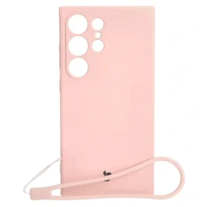 Kup Etui Bizon Case Silicone Sq do Samsung Galaxy S24 Ultra jasnoróżowe - BIZ3998 - {ean13} - Sklep Home Screen
