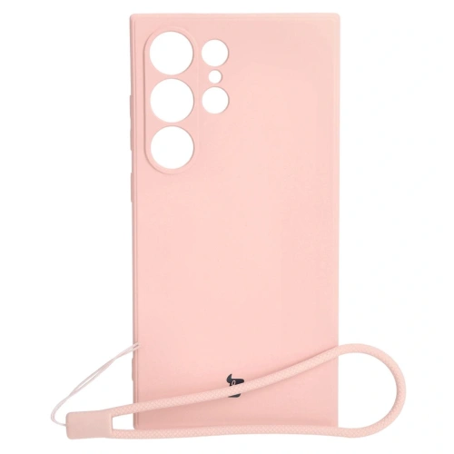 Kup Etui Bizon Case Silicone Sq do Samsung Galaxy S24 Ultra jasnoróżowe - BIZ3998 - {ean13} - Sklep Home Screen