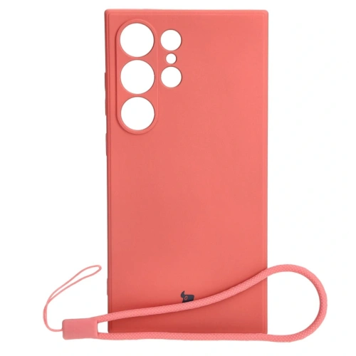 Kup Bizon Case Silicone Sq Samsung Galaxy S24 Ultra roz murdar - BIZ4000 - {ean13} - Sklep Home Screen