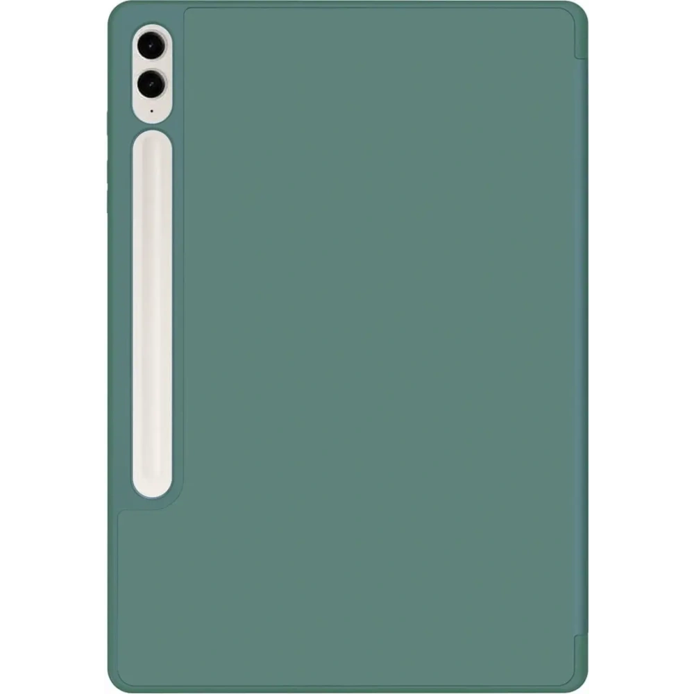 Etui Bizon Case Tab Lizard do Samsung Galaxy Tab S9 FE Plus ciemnozielone