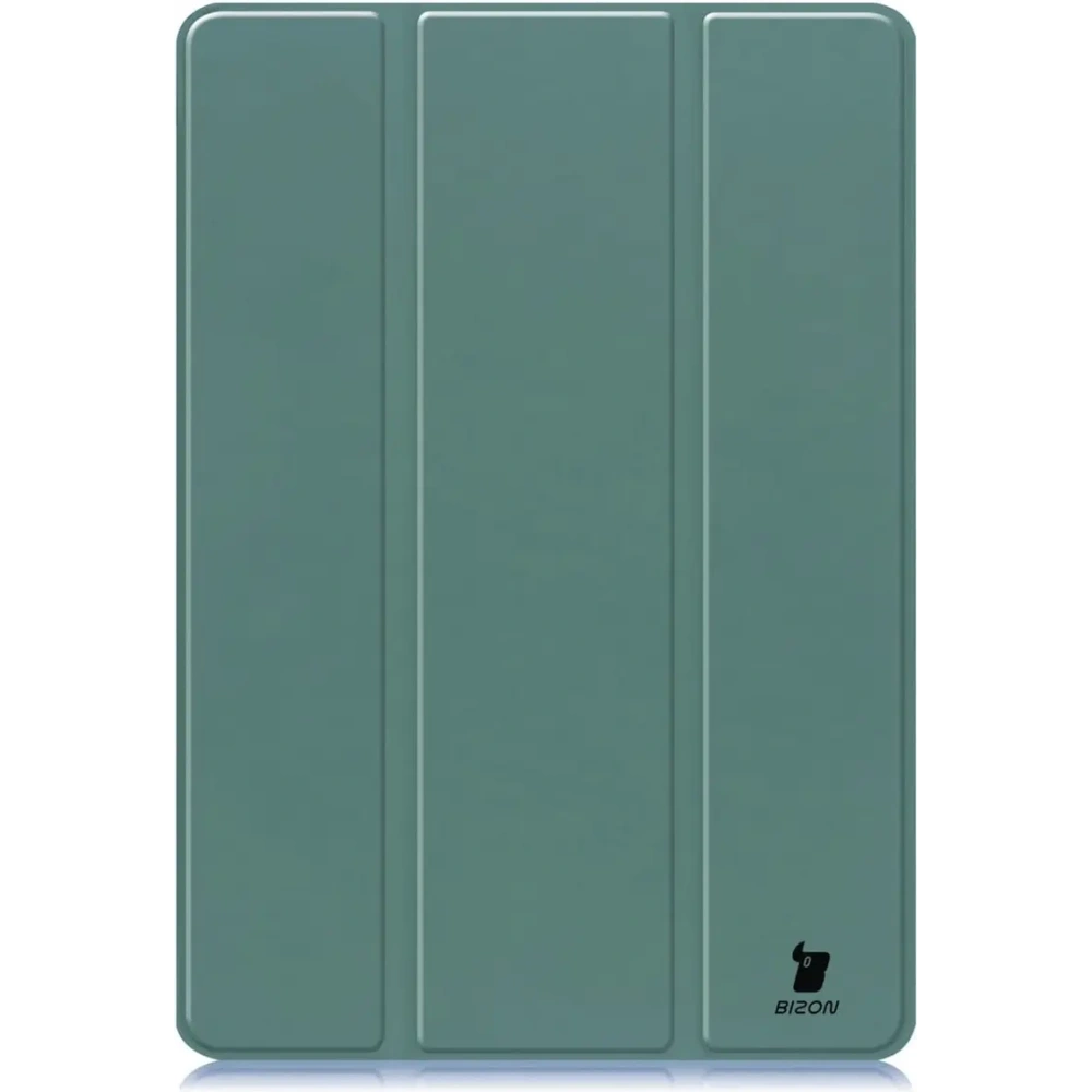 Etui Bizon Case Tab Lizard do Samsung Galaxy Tab S9 FE Plus ciemnozielone