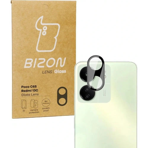 Kup Bizon Glaslinse Redmi 13C/Poco C65 [2 PACK] - BIZ4002 - {ean13} - Sklep Home Screen