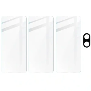 Kup BIZON Clear 3x sticlă de protecție pentru ecran + sticlă pentru cameră Redmi 13C/Poco C65 - BIZ4004 - {ean13} - Sklep Home Screen