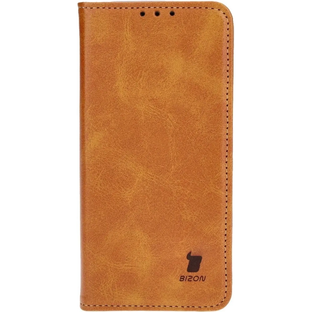 Etui z klapką Bizon Case Pocket Pro do Google Pixel 8 brązowe