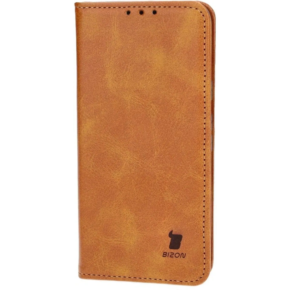 Etui z klapką Bizon Case Pocket Pro do Google Pixel 8 brązowe