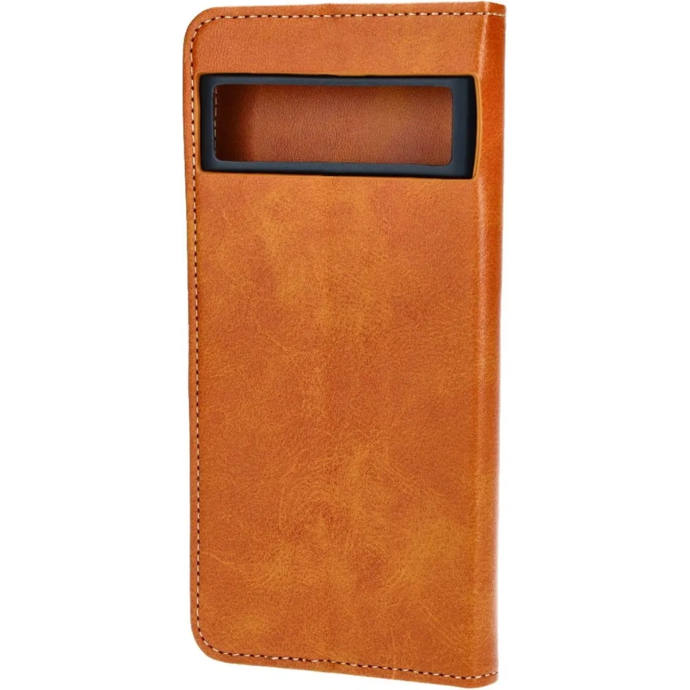 Etui z klapką Bizon Case Pocket Pro do Google Pixel 8 Pro brązowe