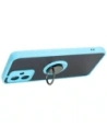 Buy Bizon Case Hybrid Ring Motorola Moto G54 5G smoky with a light blue frame - BIZ4013 - {ean13} - Home Screen Store Europe