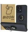 Buy Bizon Case Hybrid Ring Motorola Moto G84 5G smoky with a black frame - BIZ4014 - {ean13} - Home Screen Store Europe