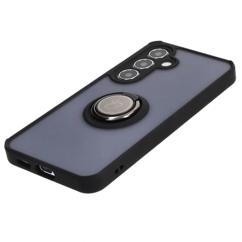 Buy Bizon Case Hybrid Ring Samsung Galaxy S24 smoky with a black frame - BIZ4019 - {ean13} - Home Screen Store Europe