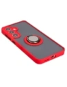 Buy Bizon Case Hybrid Ring Samsung Galaxy S24 smoky with a red frame - BIZ4022 - {ean13} - Home Screen Store Europe