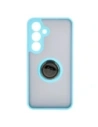 Kup Bizon Case Hybrid Ring Samsung Galaxy S24 fumuriu cu un cadru bleu deschis - BIZ4023 - {ean13} - Sklep Home Screen