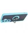 Kup Bizon Case Hybrid Ring Samsung Galaxy S24 fumuriu cu un cadru bleu deschis - BIZ4023 - {ean13} - Sklep Home Screen