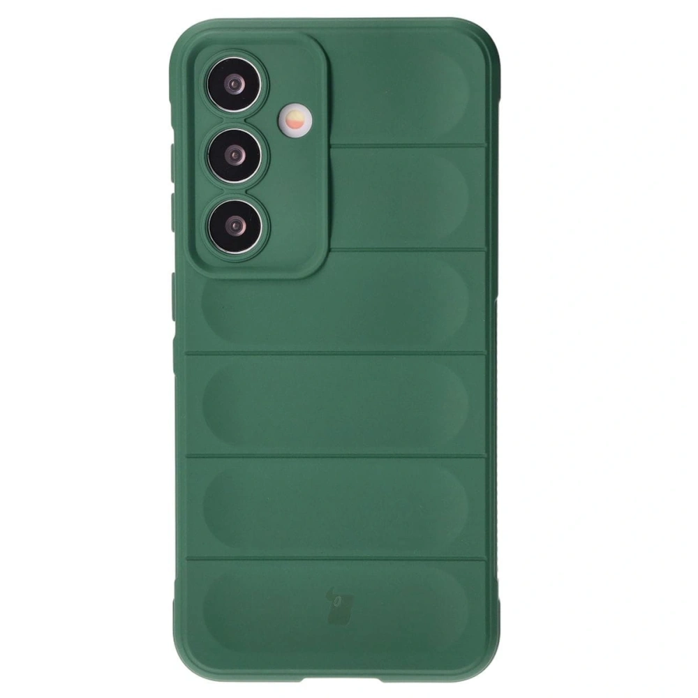 Pancerne etui Bizon Case Tur do Samsung Galaxy S24 ciemnozielone