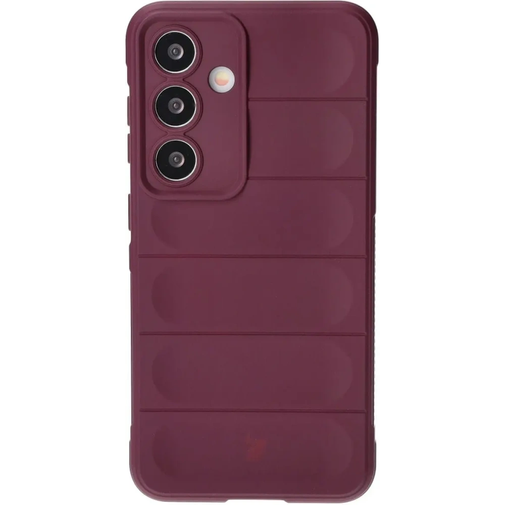 Pancerne etui Bizon Case Tur do Samsung Galaxy S24 ciemnofioletowe