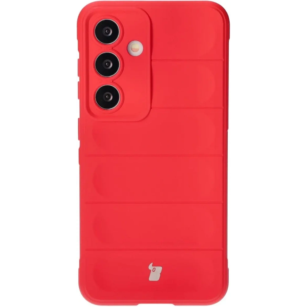 Pancerne etui Bizon Case Tur do Samsung Galaxy S24 czerwone