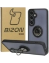 Kup Etui s úchytem na prst Bizon Case Hybrid Ring pro Samsung Galaxy S24 Plus kouřové s černým rámečkem - BIZ4032 - {ean13} - Sklep Home Screen